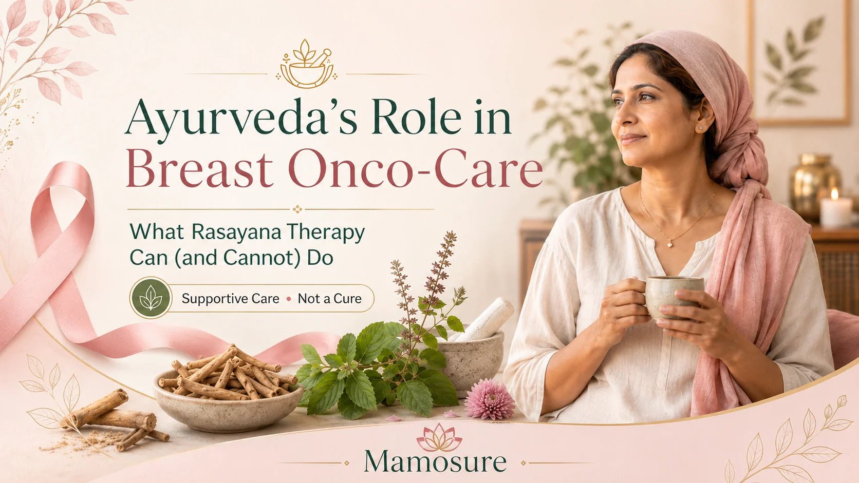 Rasayana Therapy for Breast Cancer Support: What Ayurveda Can and Cannot Do - Mamosure