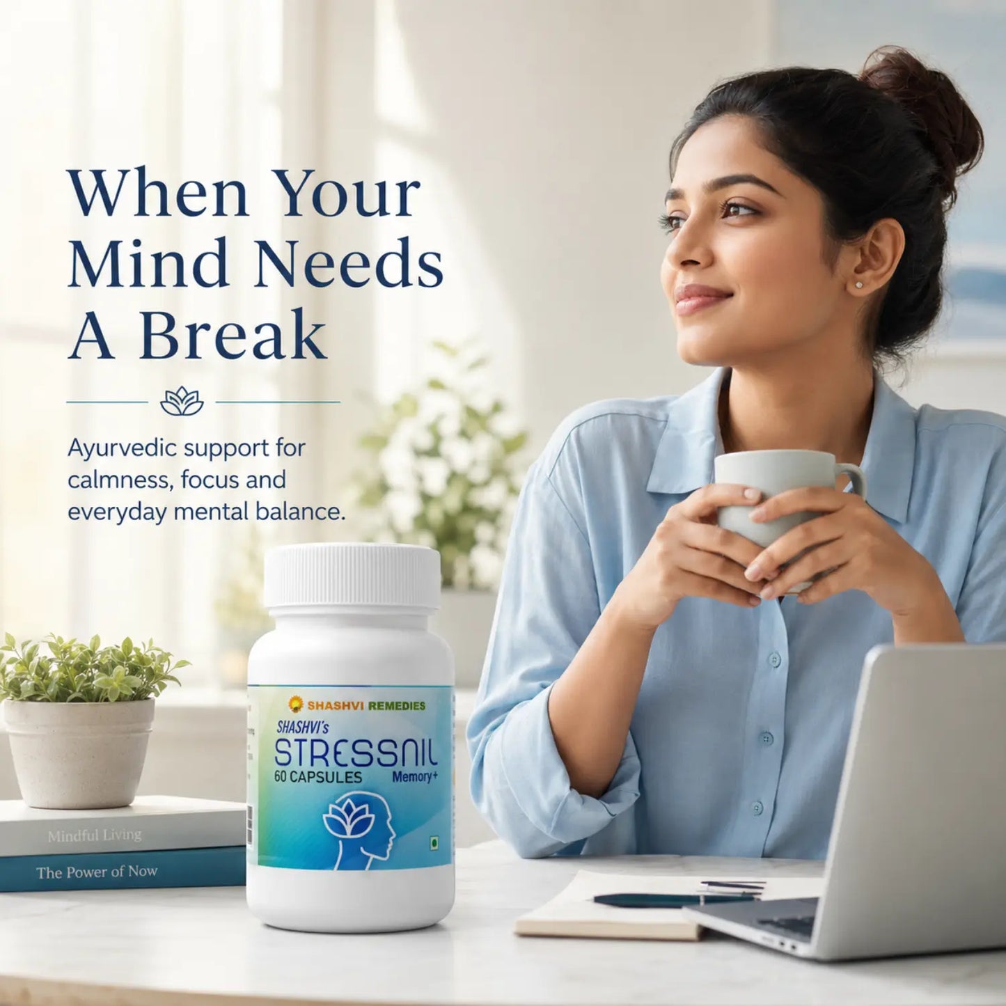 Stressnil Capsules--Find Your Calm. Naturally.