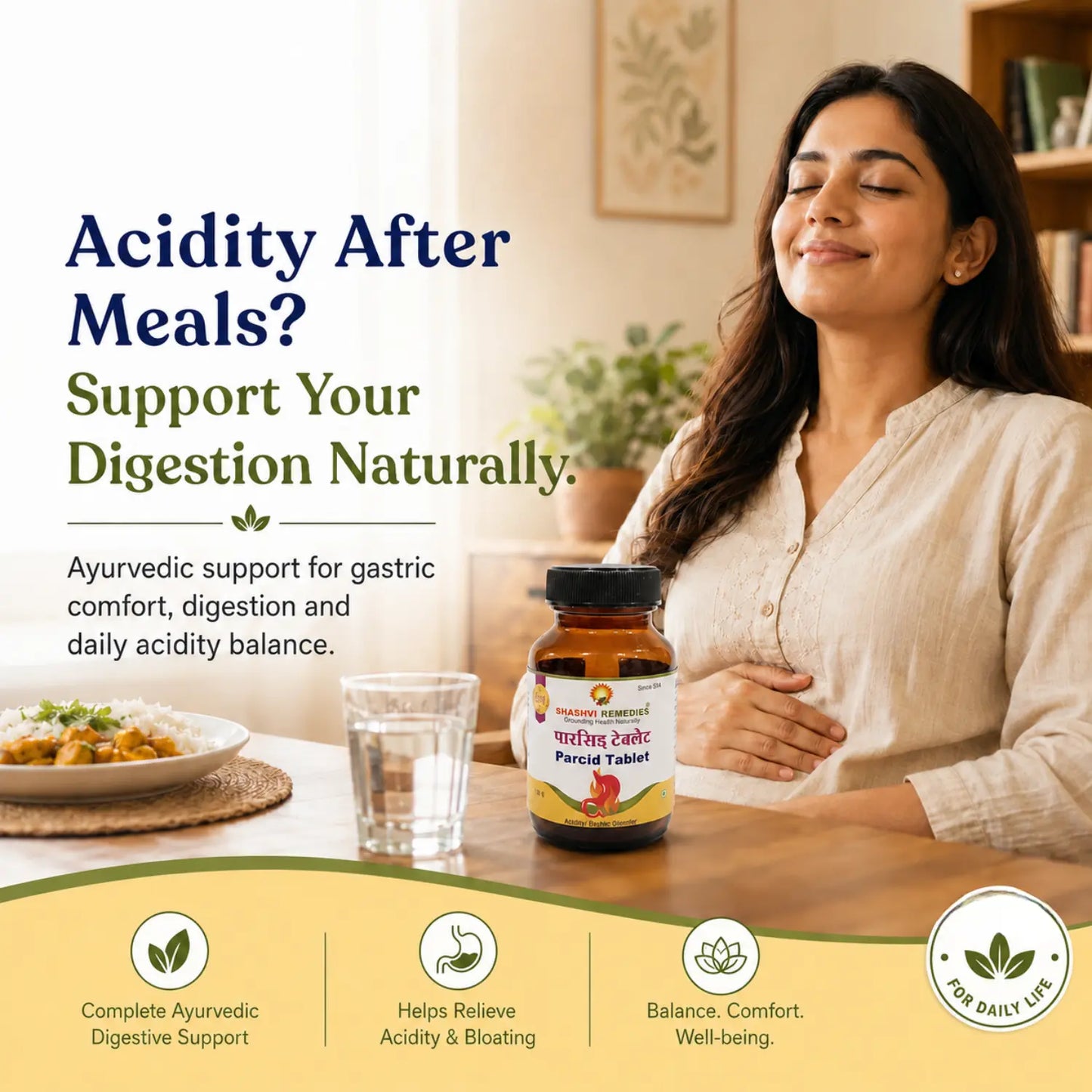 Parcid Tablets for Acidity Relief